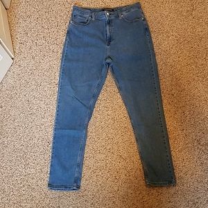 Light blue Jean's, womans high rise slim fit